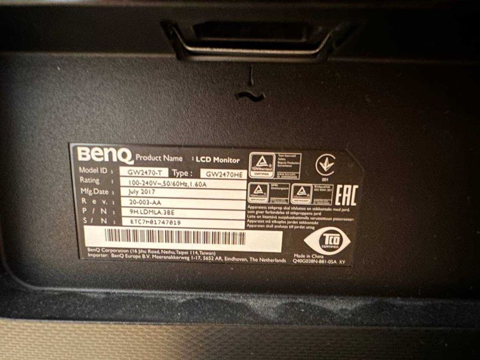 Продаж. Монітор Benq GW2470-T. Ідеальний стан