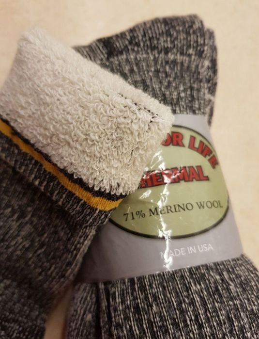 Термоноски 71% Merino Wool Made in USA (ціна за 3пари )