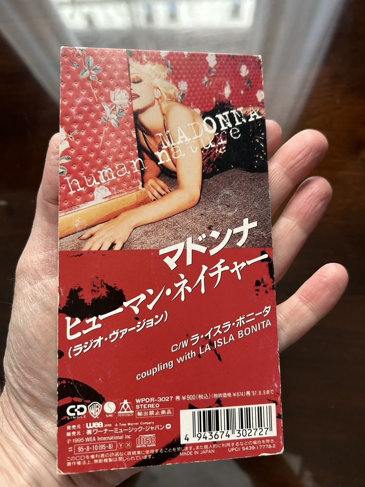 Madonna La Isla Bonita / Human Nature 8cm CD Single Japan F1084
