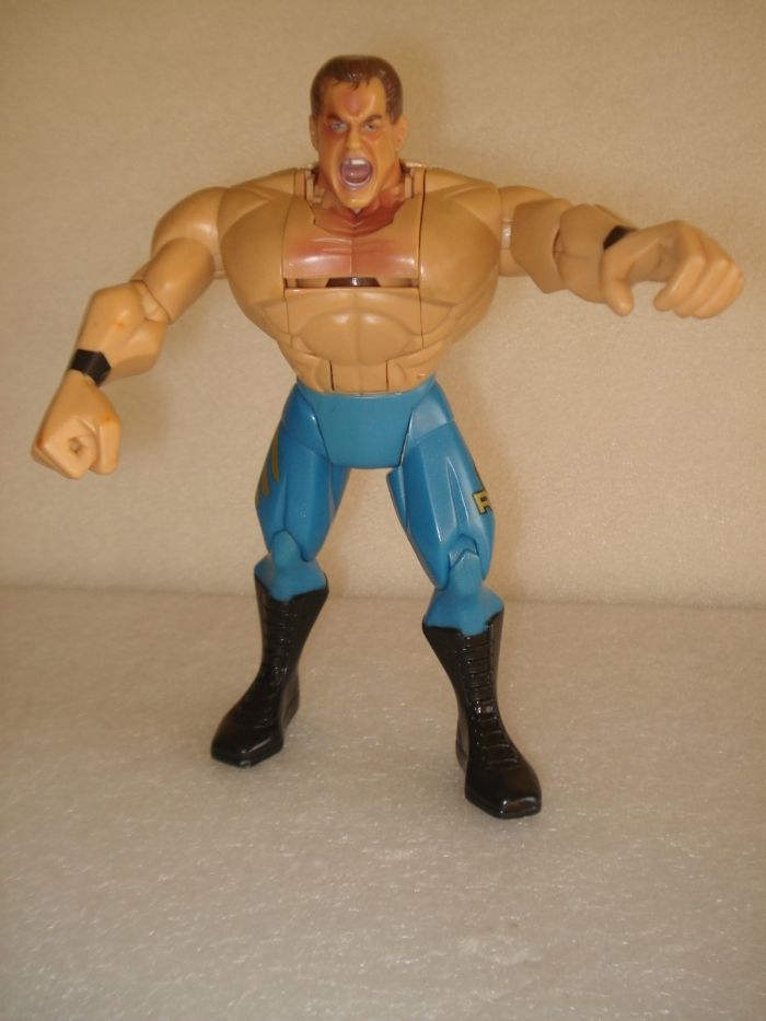 Rara Figura dupla face wrestling Chris Benoit 2005 Jakks Pacific.