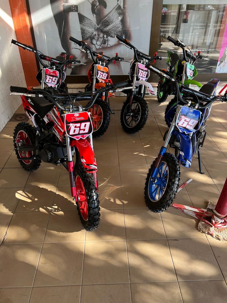 Promoção - Mini Moto Cross 49cc para crianças - NOVAS