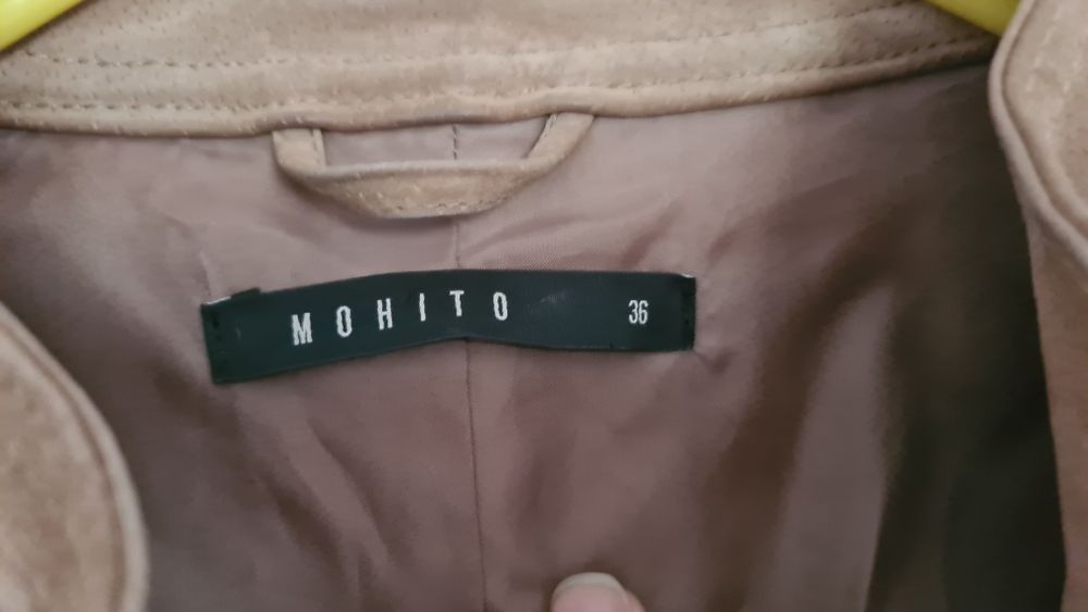 Zamszowa kurtka rozm 36 Mohito