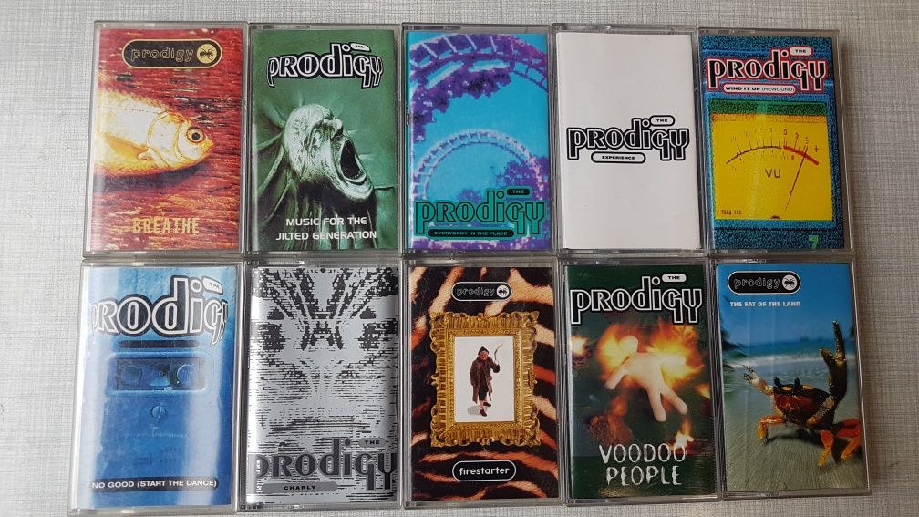 Zestaw 10 kaset zespołu Prodigy