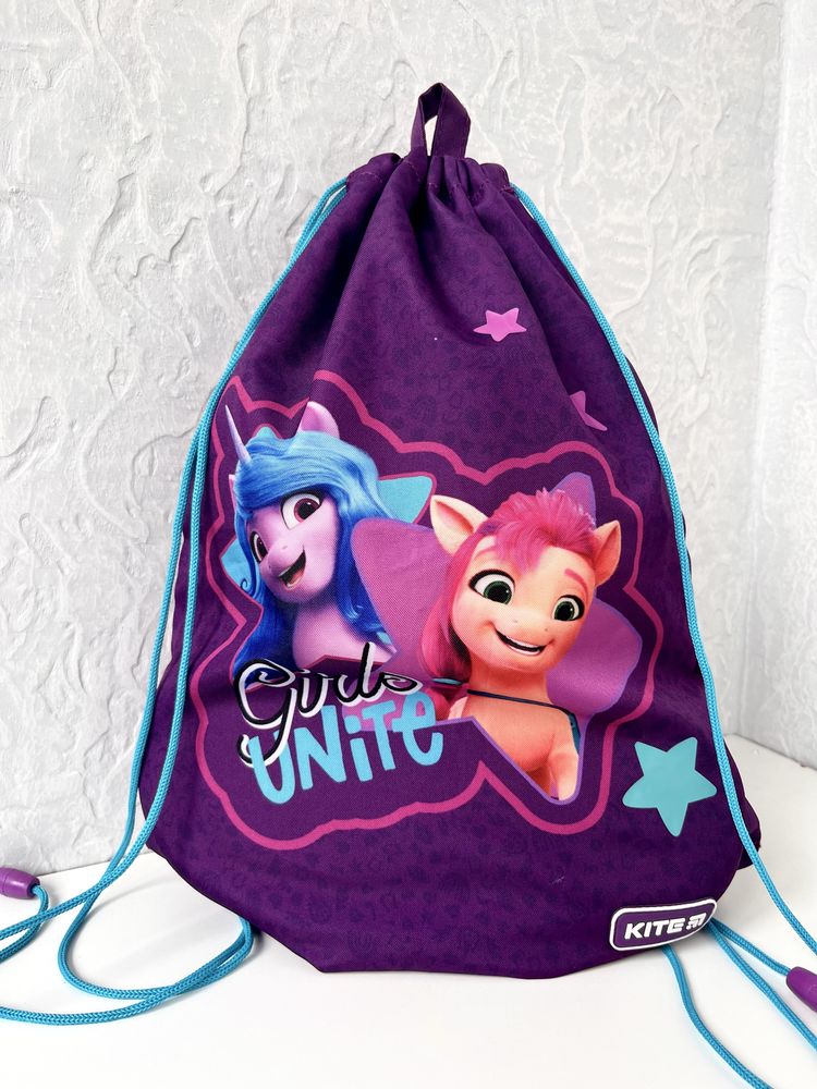 Продам школьный набор , рюкзак Kite пенал сумка My little pony , пони