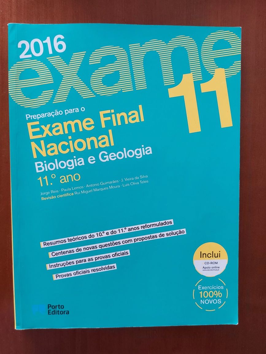 Preparação para Exame Nacional Biologia e Geologia, Porto Editora