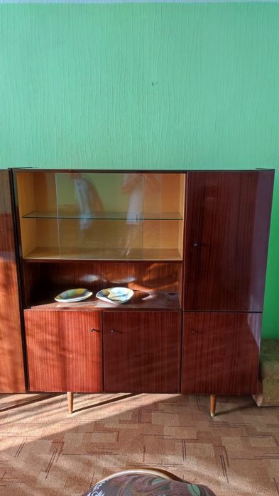 Regał Witryna  Biblioteczka PRL Vintage super stan