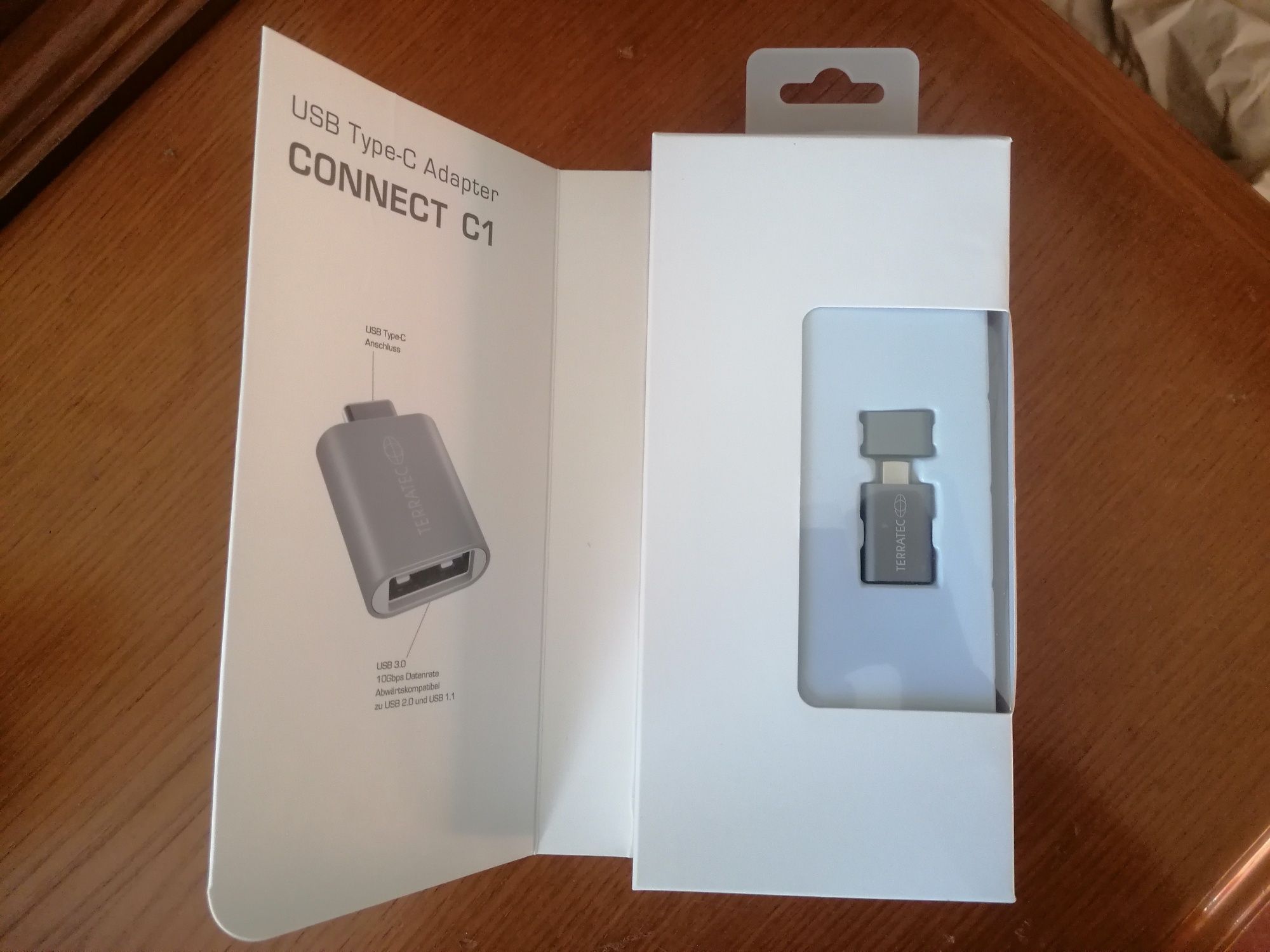 Adaptador OTG Terratec Connect C1 USB C