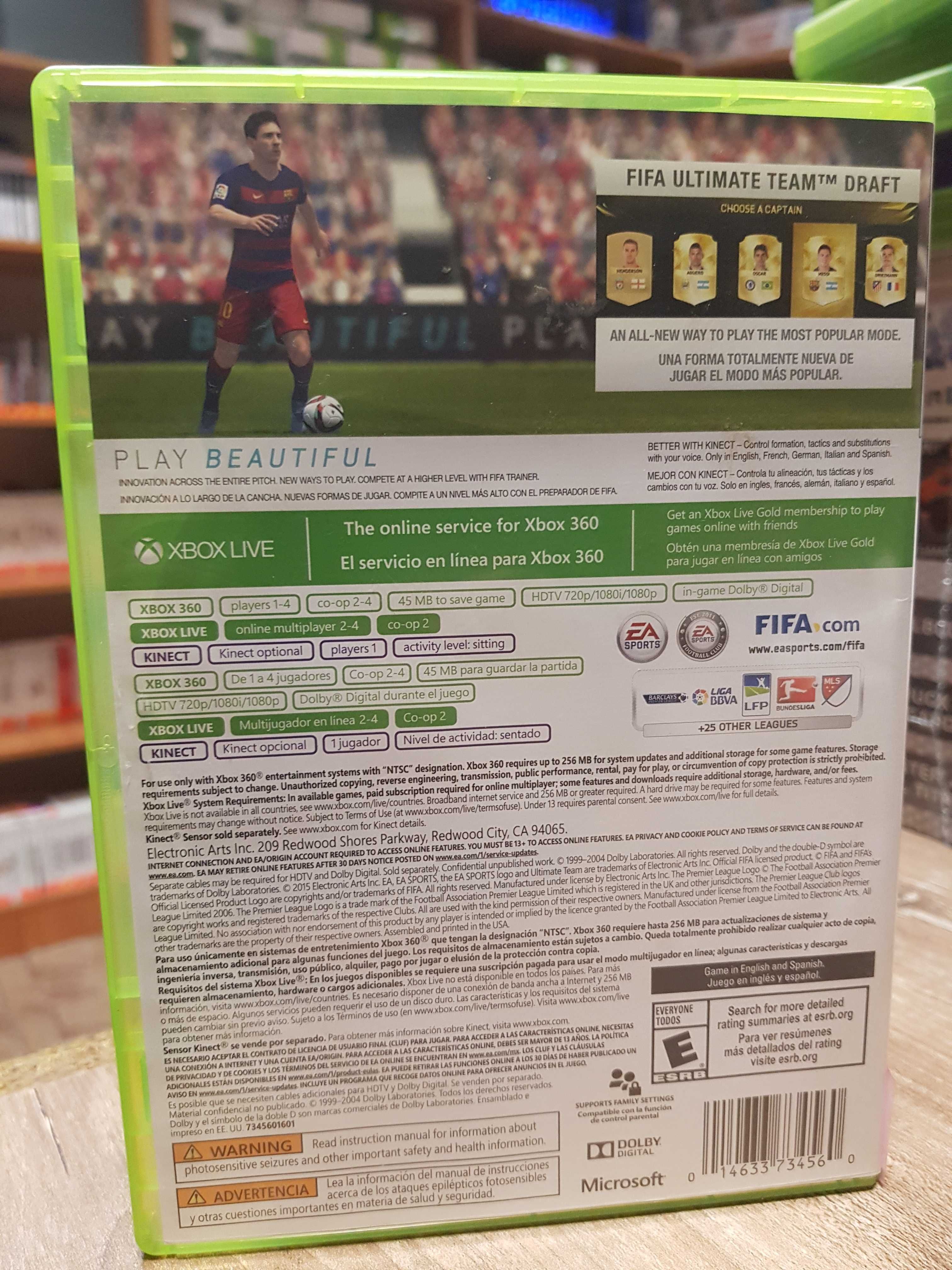 FIFA 16 XBOX 360, Sklep Wysyłka Wymiana