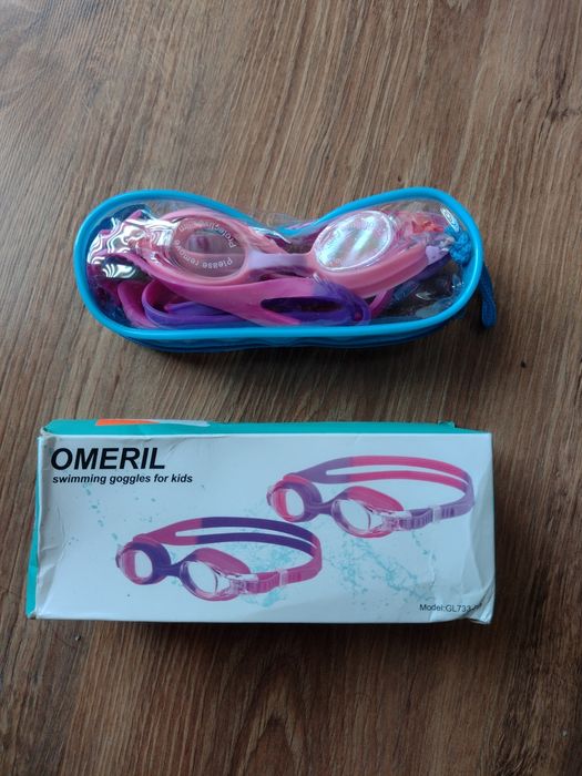 Okulary pływackie dla dzieci Omeril dwupak