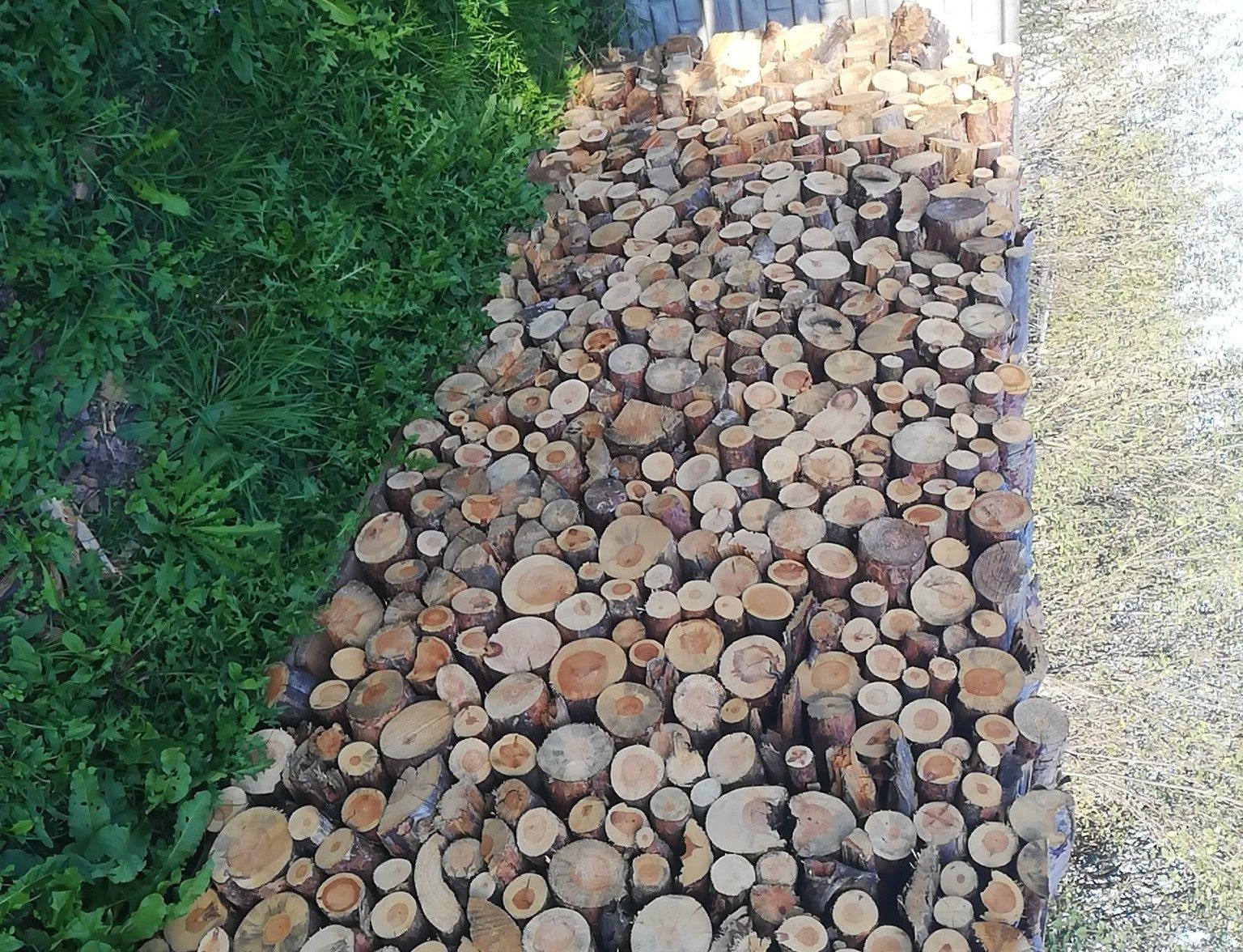 Drewno opałowe sezonowane suche