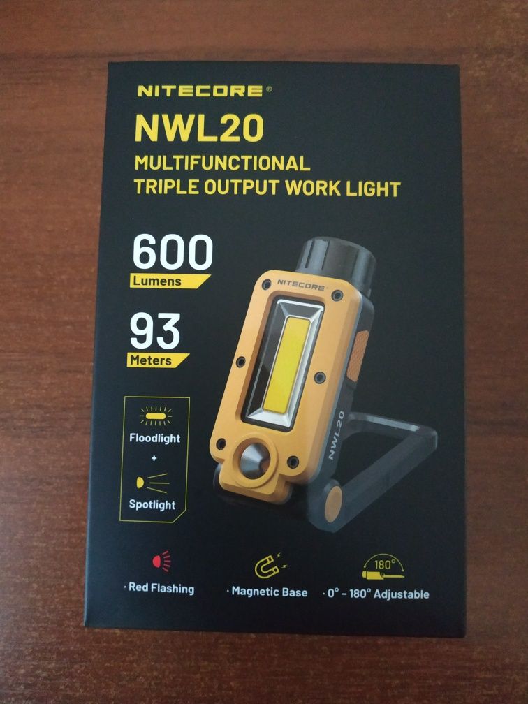 Nitecore NWL20. ORIGINAL.