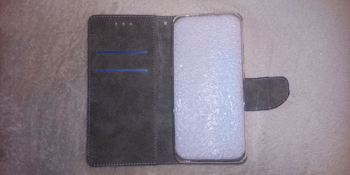 LG K22 - Etui kabura portfel plus szkło hartowane