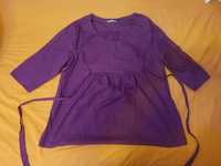 Bluzka ciążowa fioletowa George maternity rozmiar L/G purpurowa