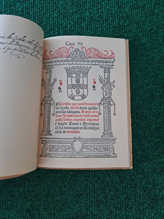 Cartilha em Tamul e Português (Edição Fac-Similada)