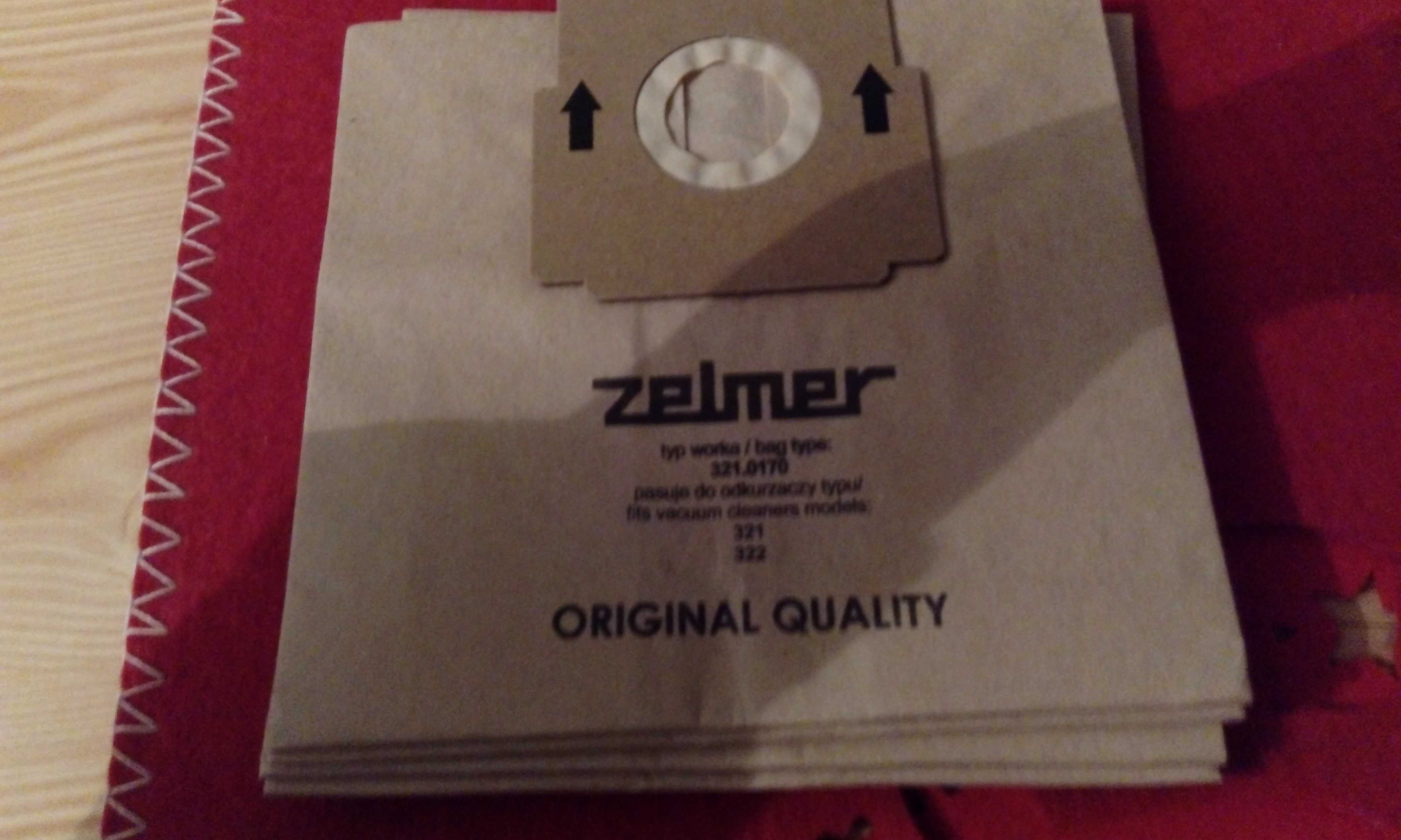 Worek papierowy Zelmer typ 321.0170,322