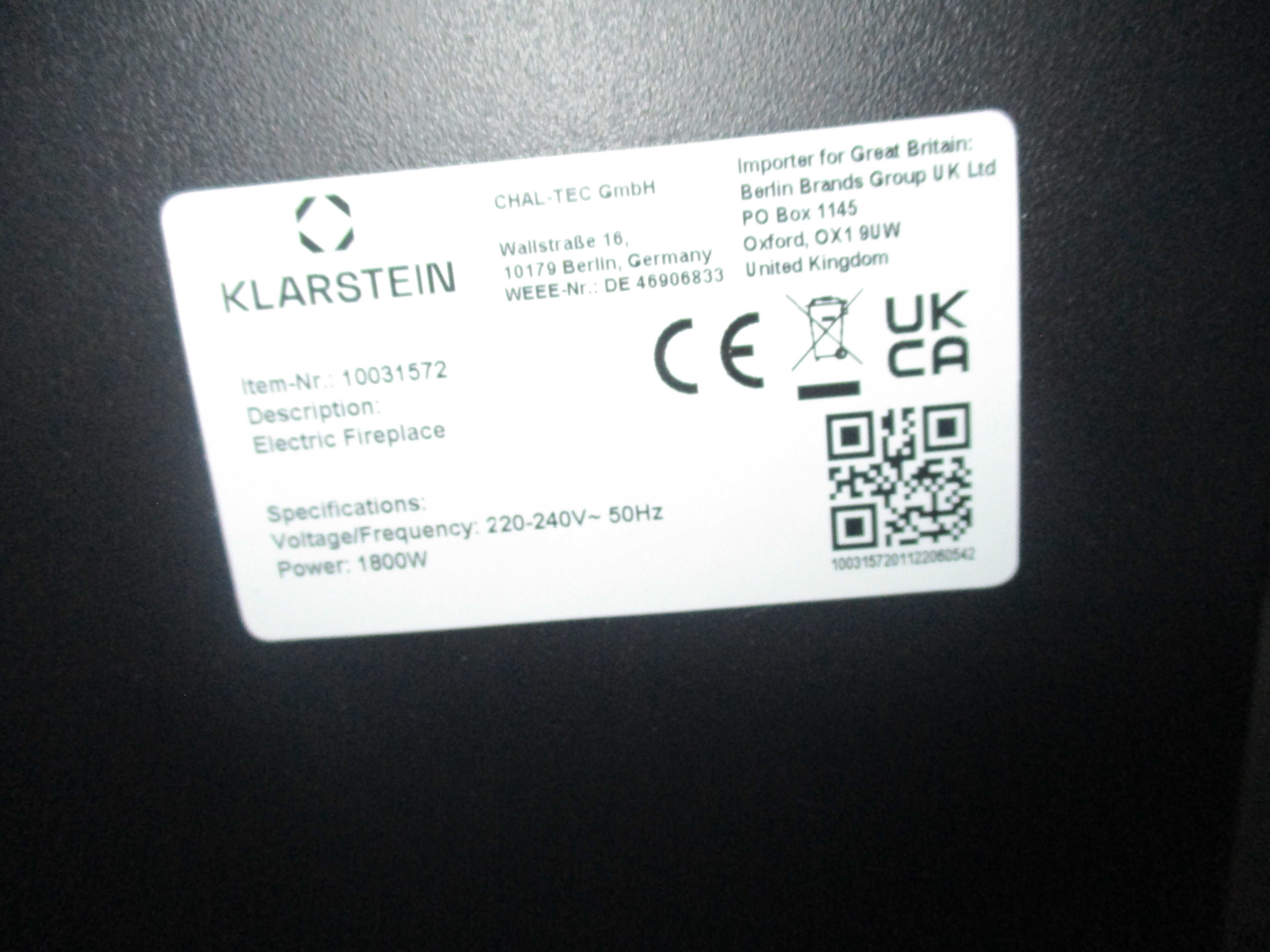 KLARSTEIN Studio-5 Kominek elektryczny