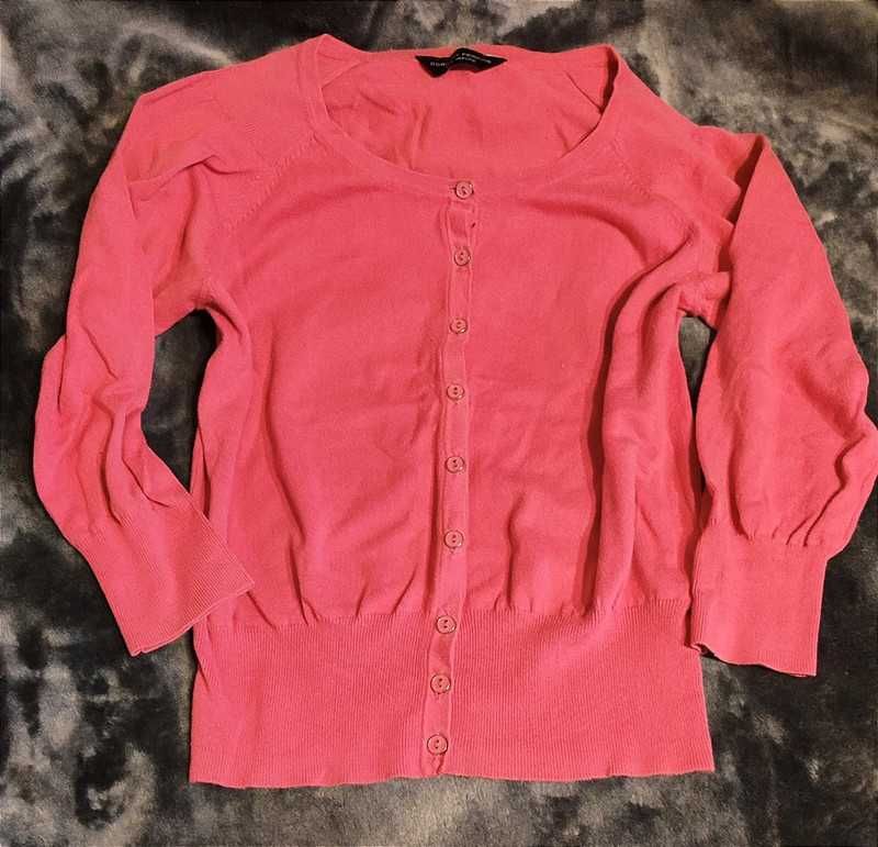 Sweterek różowy na guziczki rozmiar 42 Dorothy Perkins