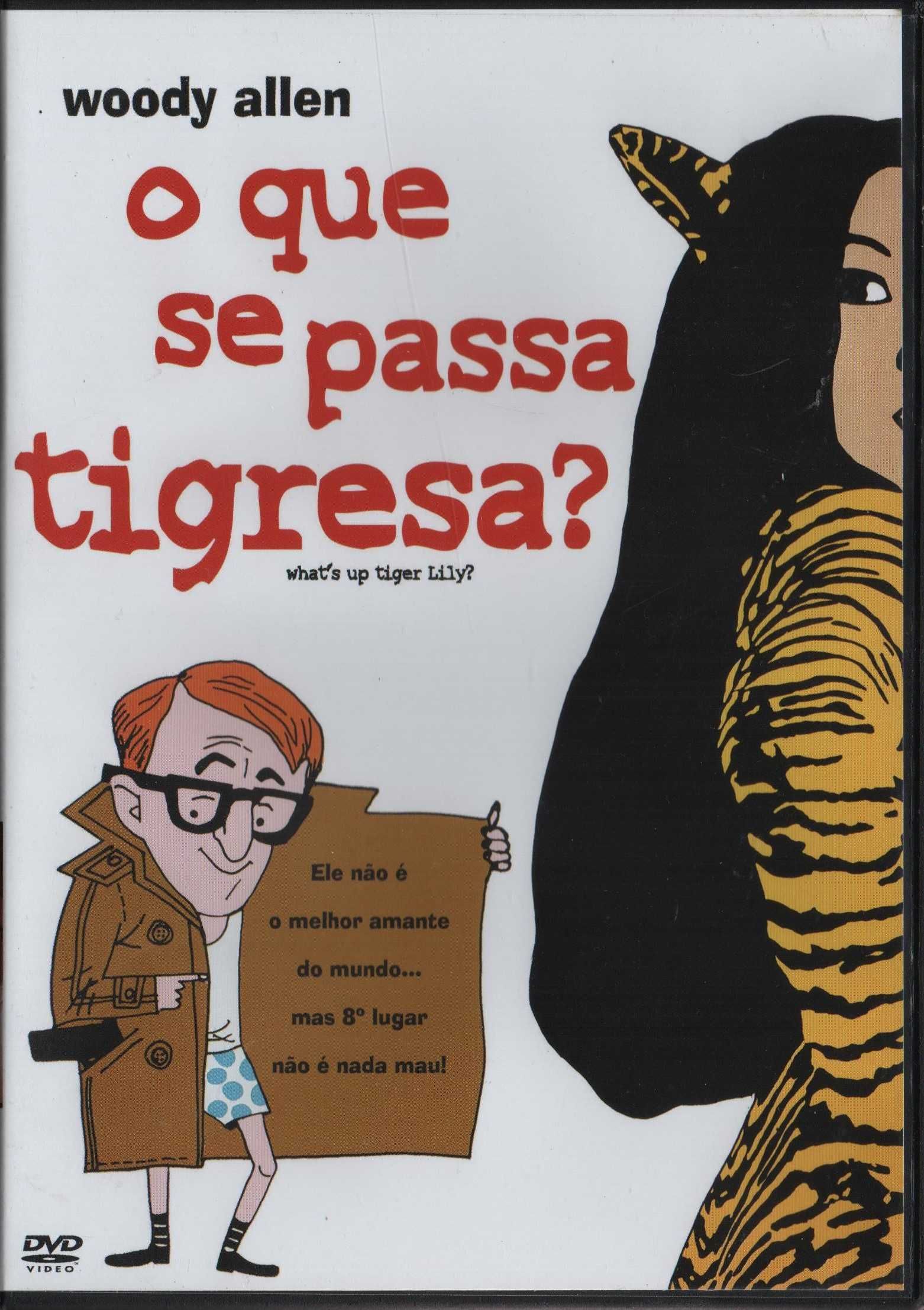 Dvd O Que Se Passa, Tigresa? - comédia - Woody Allen
