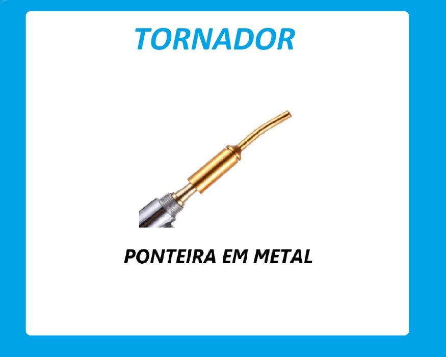 Pistola Tornador Em Metal - Lavagem de Interiores Auto