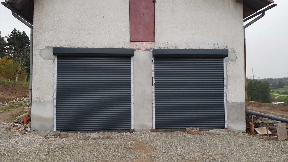 Brama garażowa rolowana ocieplana szer x wys 250x250