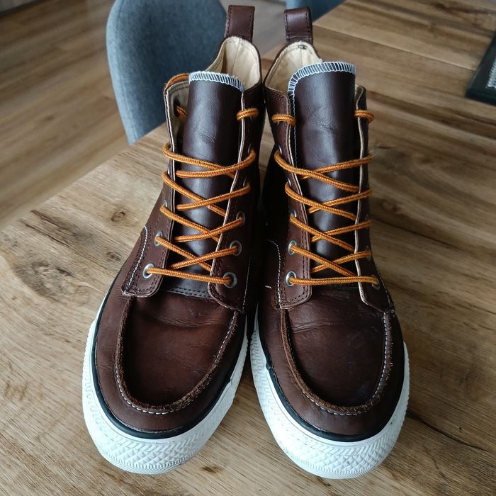 Trampki all Star Converse Chuck Taylor 43 brązowe skórzane