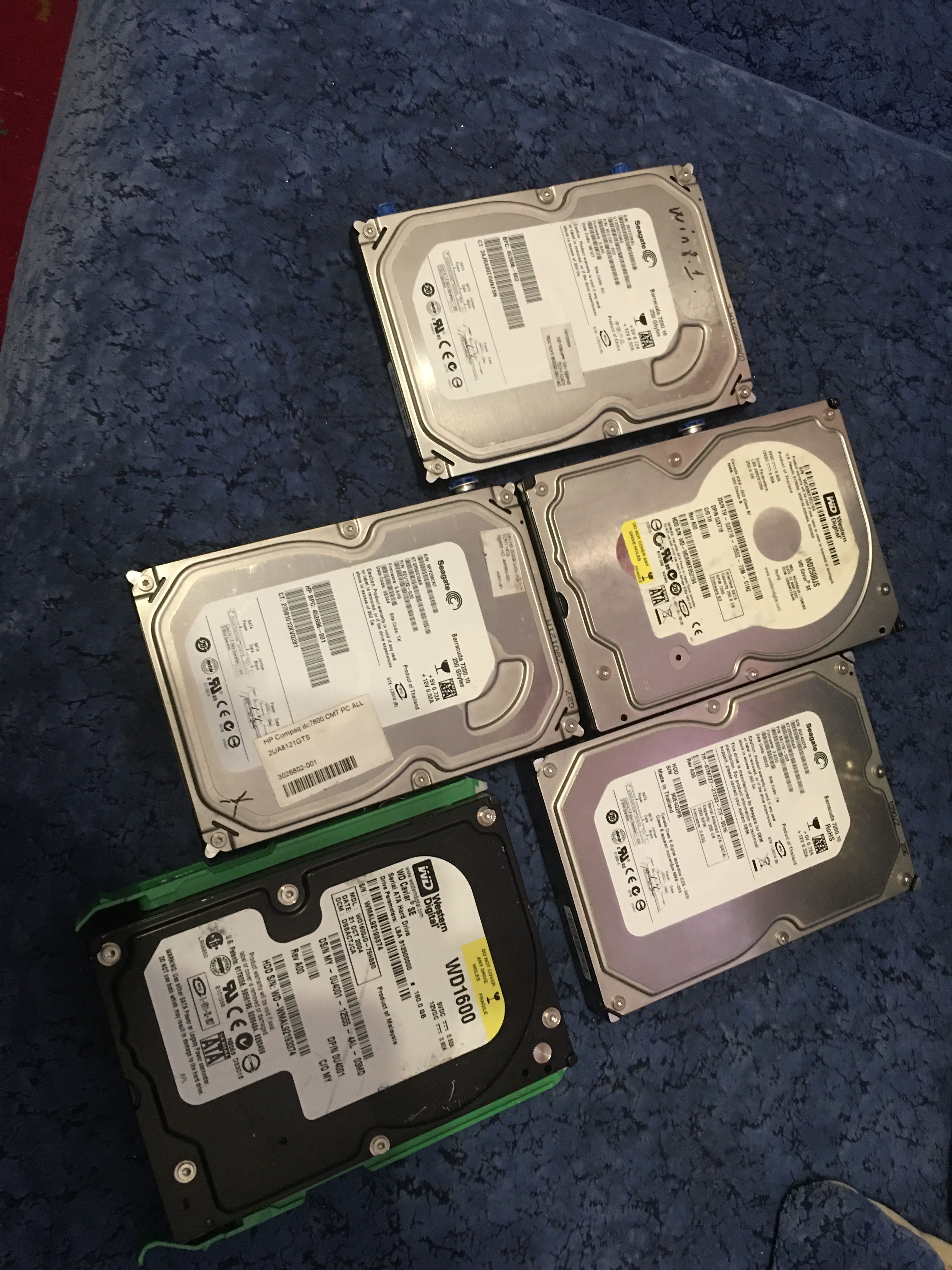 Hard Disk Drive 250gb