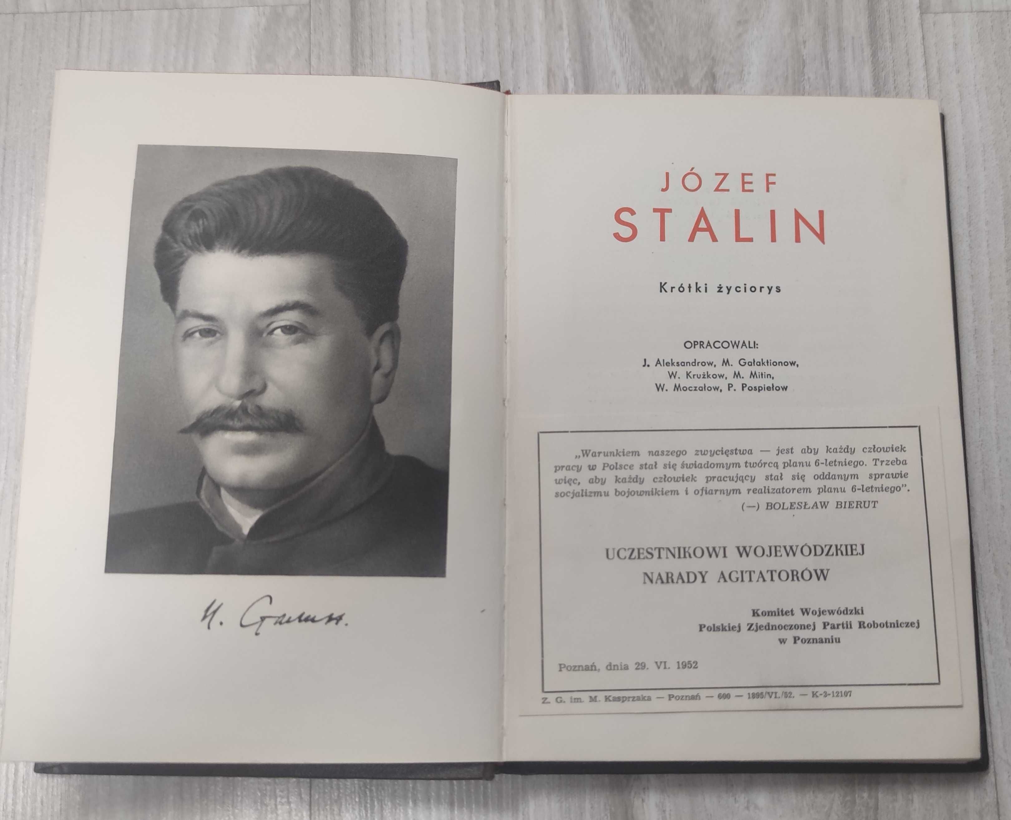 Książka Józef Stalin - życiorys