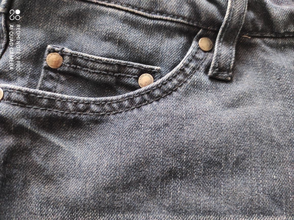 H&M__Spódniczka jeansowa