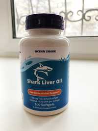 Жир печени акулы (сквален) Shark Liver Oil 100 капсул США