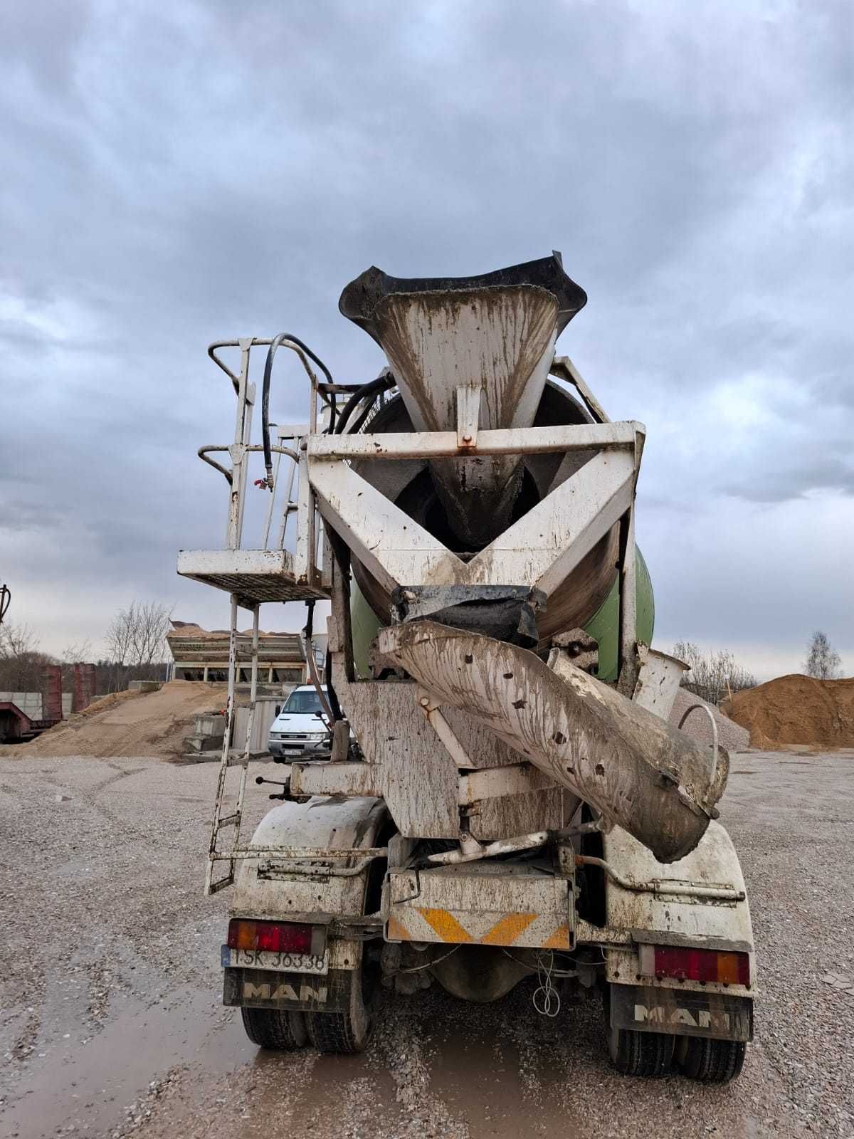 Betonomieszarka ERF ES8 8m3 8x4 Gruszka do betonu, możliwa zamiana