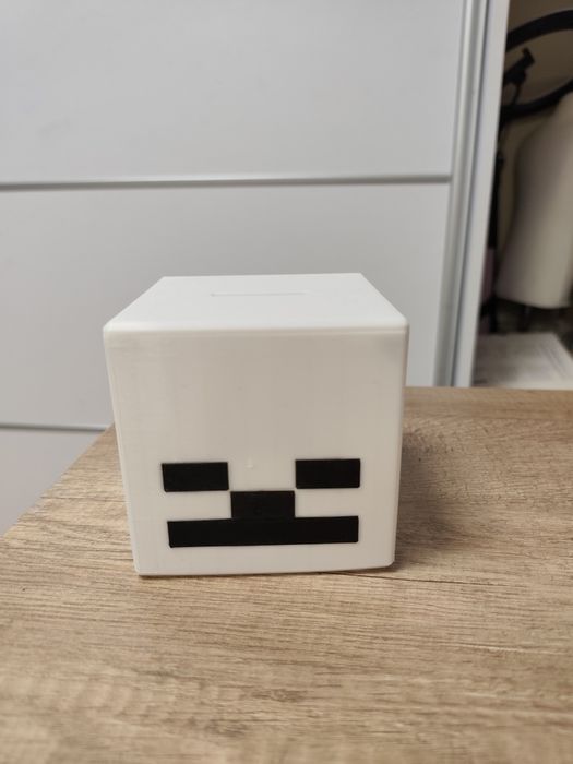 Skarbonka Minecraft skeleton
