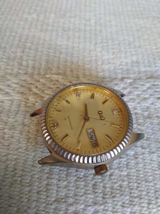 Relógio mecânico automático vintage