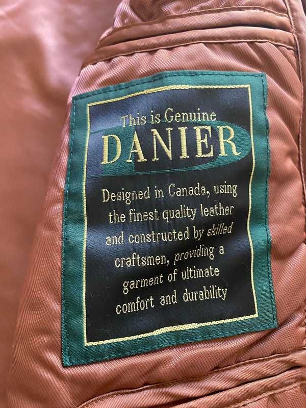 Casaco de homem de pele Danier
