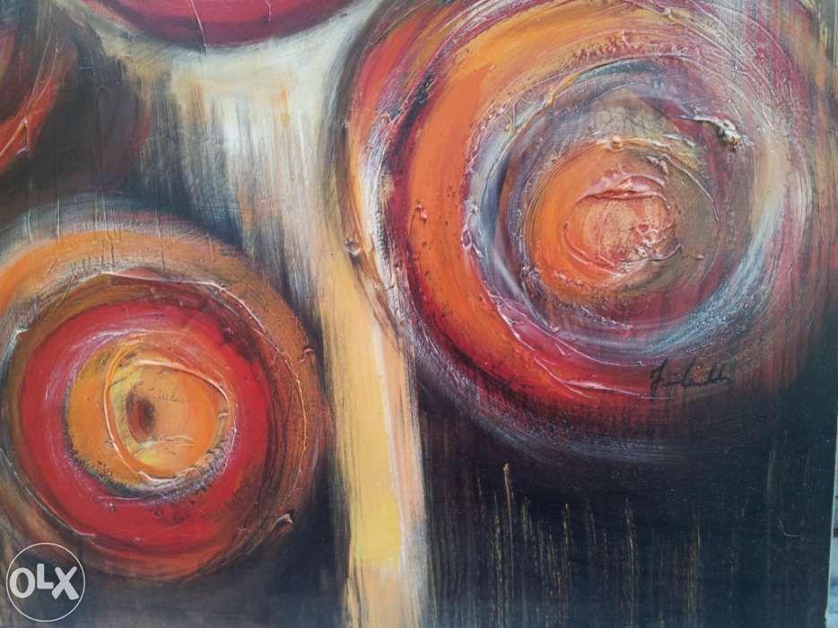 Óleo sobre Tela cores vibrantes