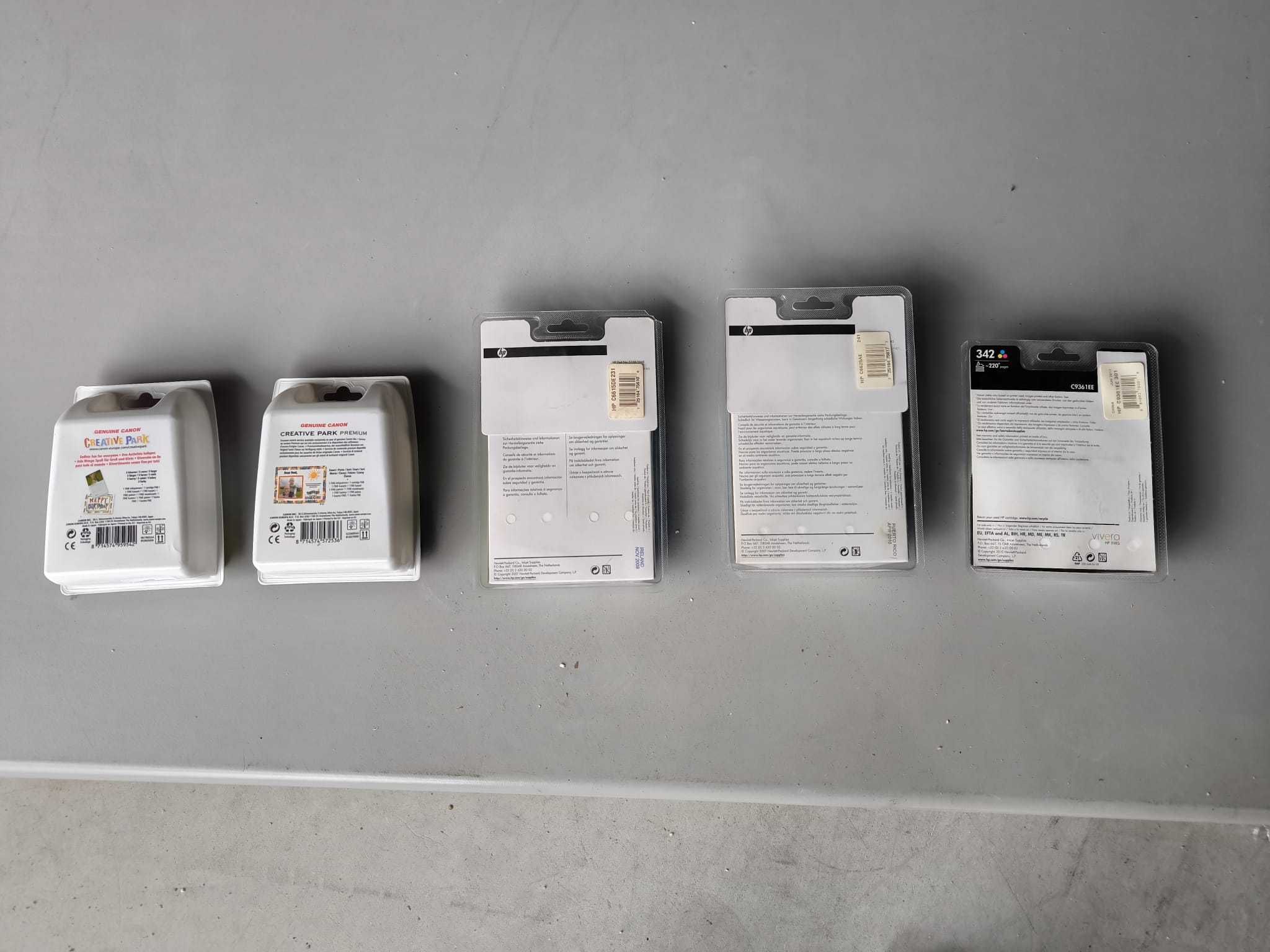 Vários tinteiros HP para venda