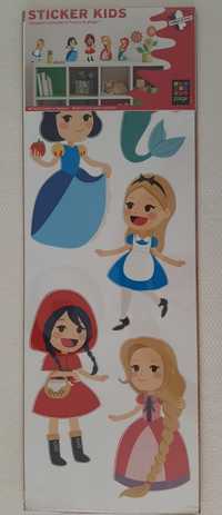 Sticker Kids - Autocolantes parede 
Minis Princess