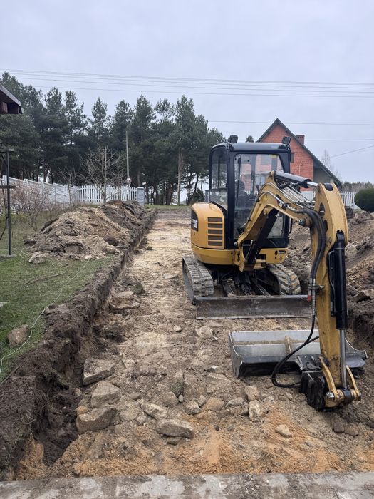 Układanie kostki brukowej Brukarstwo Odwodnienie Korytowanie Minikopar