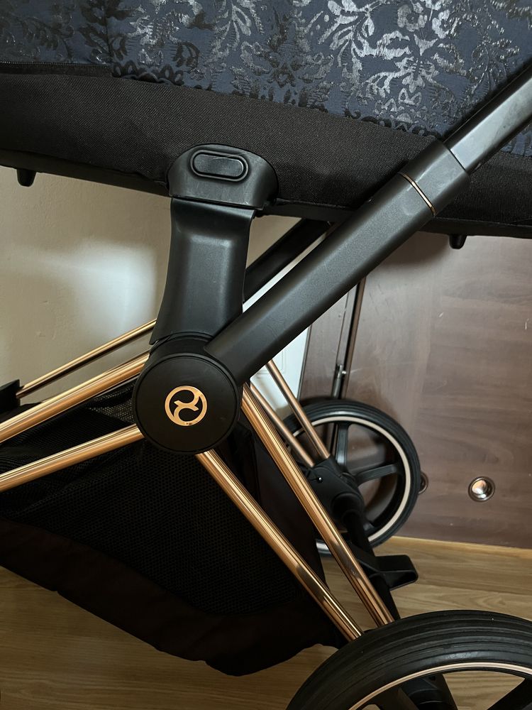 Wózek cybex priam 4.0 rose gold jewels of nature