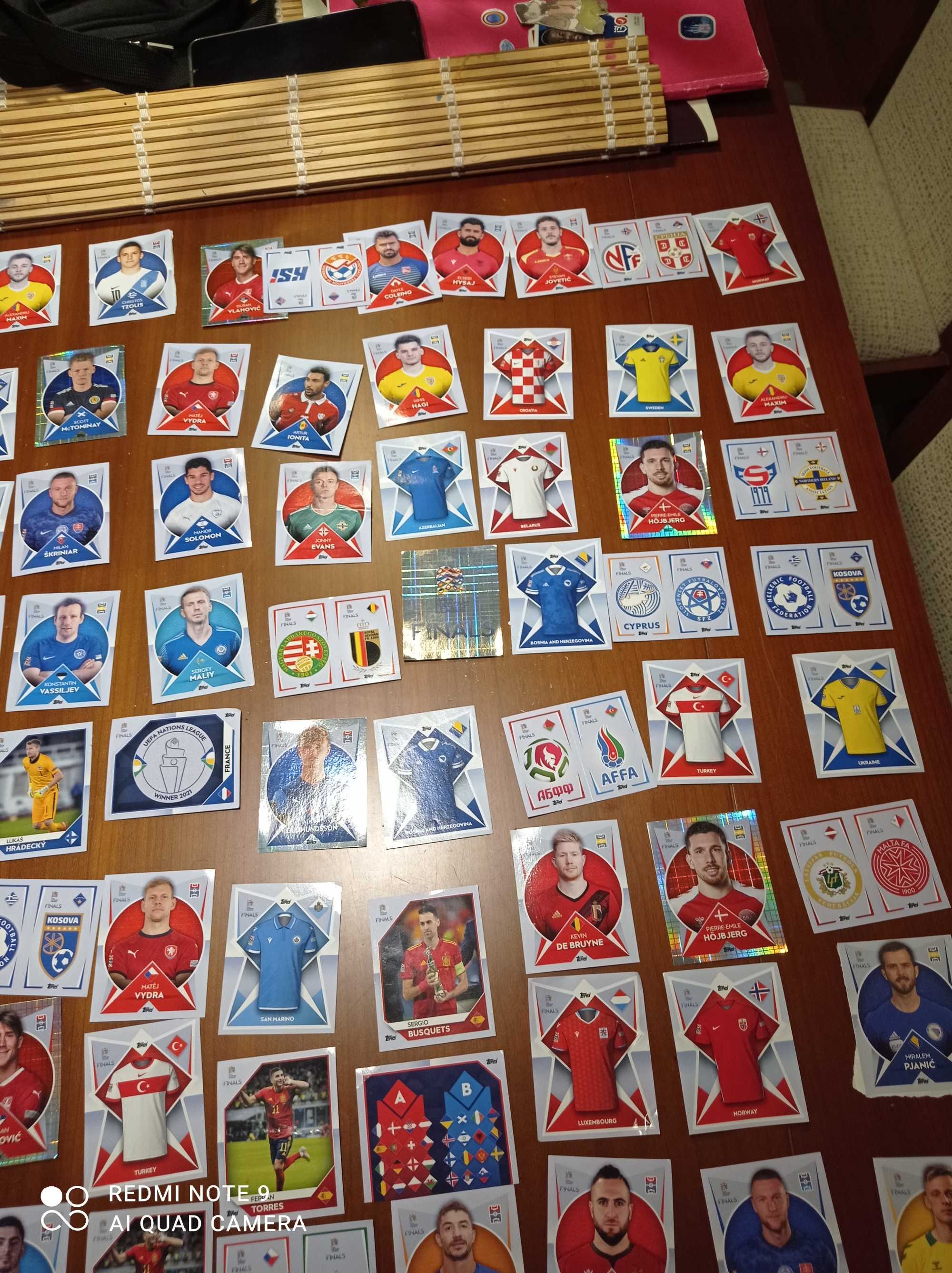 Cromos da liga das nações 2022