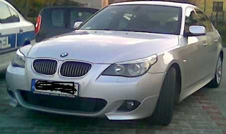 BMW 5 E60 Sedan Lew Próg Prawy Ćwiartka Dach Tytansilver Drzwi