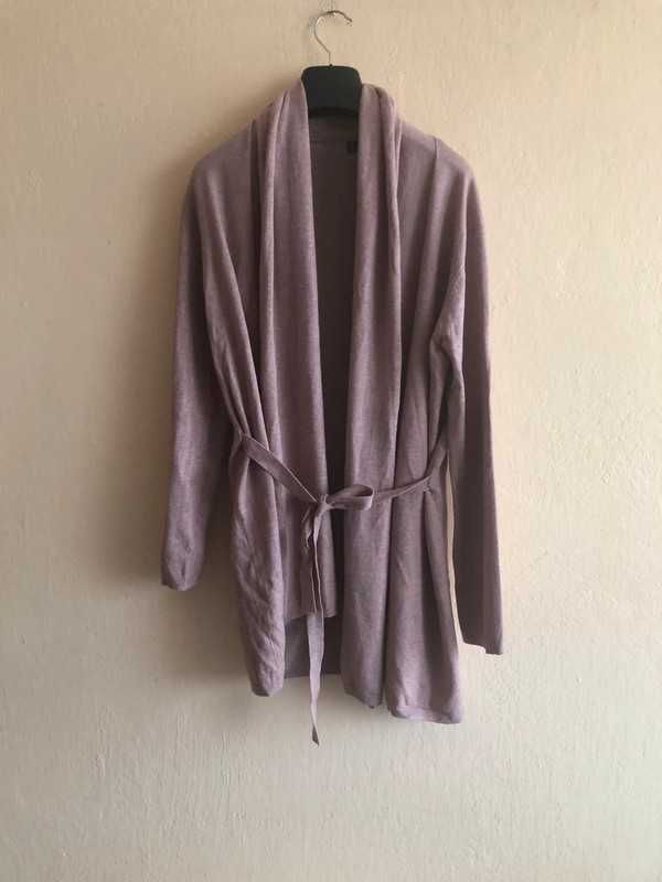 Zara - jak nowy, wiskozowy kardigan (M/L) stan idealny