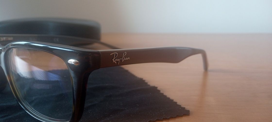 Okulary Ray Ban z antyrefleksem, plus 0,5