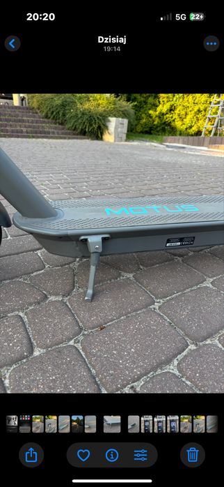 Hulajnoga elektryczna Motus scooty 10 350 W