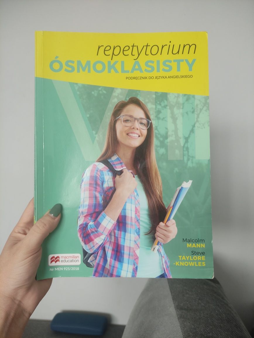 Repetytorium ósmoklasisty Macmillan A2 B1 angielski jak nowy