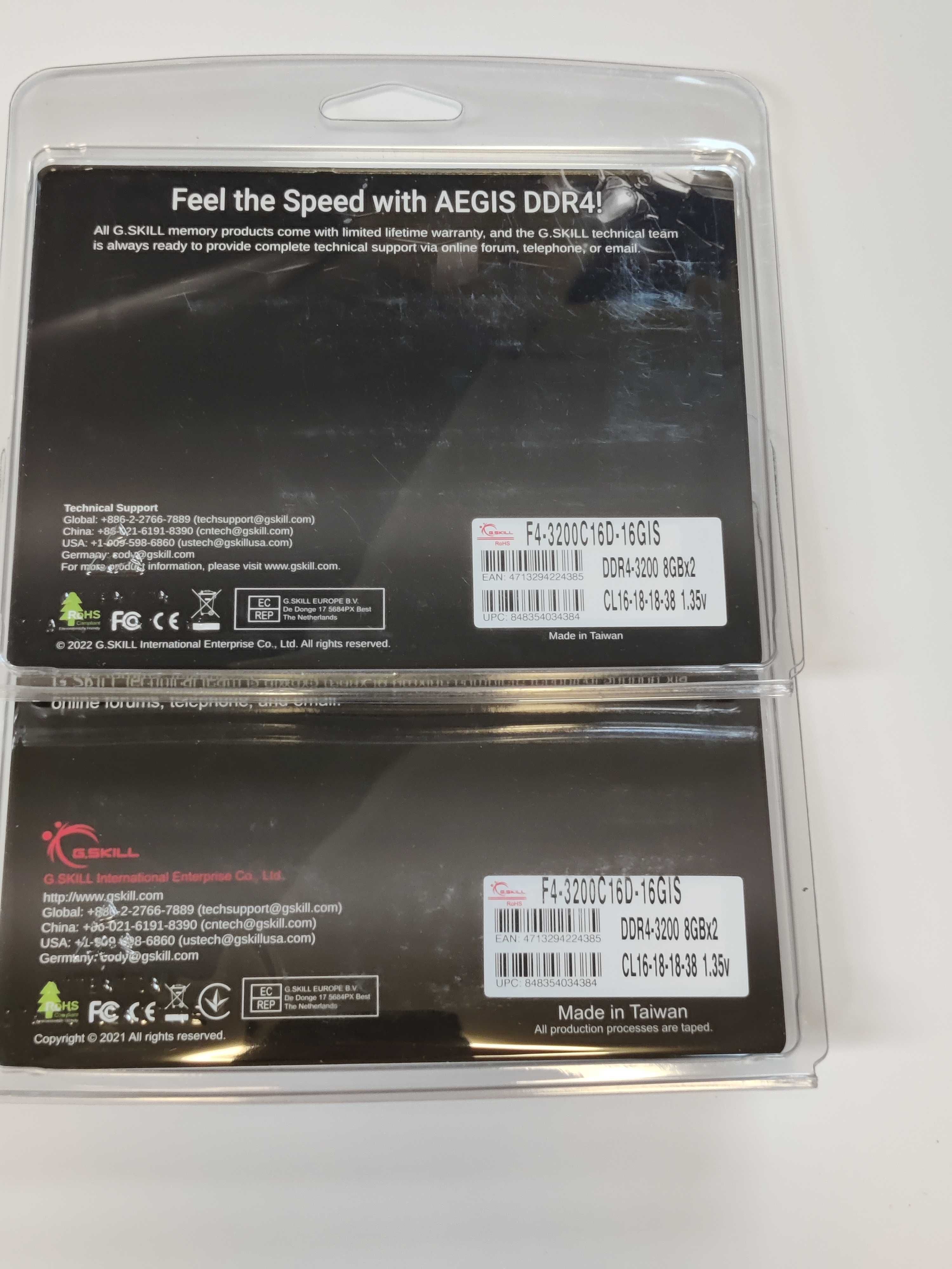 Pamięć RAM 32GB (4x8) 3200mhz gskill