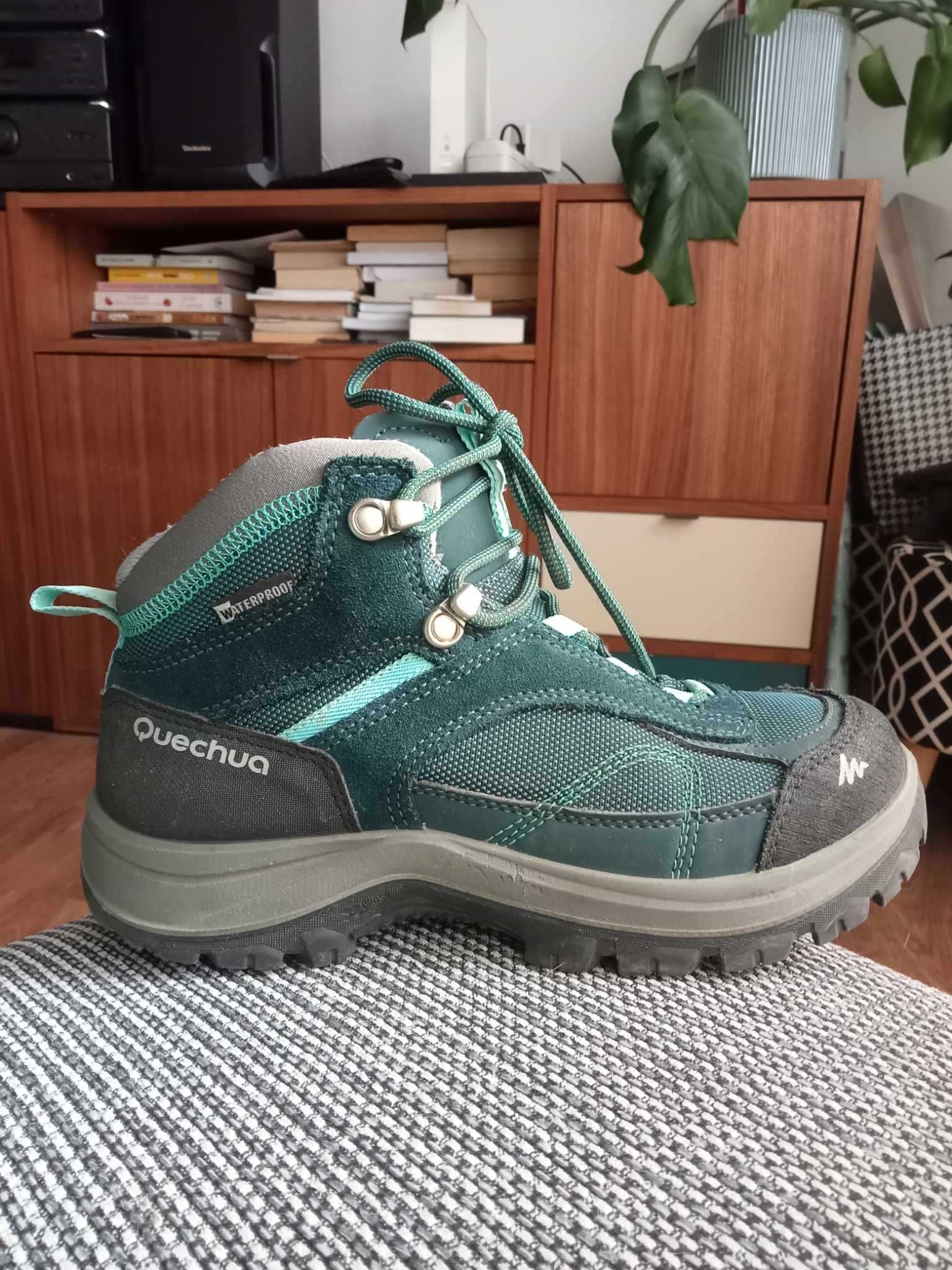 Buty turystyczne damskie Quechua MH100 MID wodoodporne. R. 36