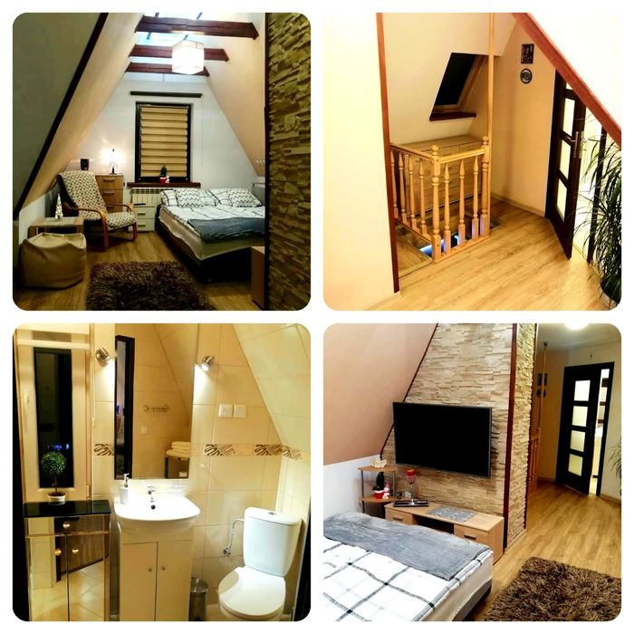 Pokój studio w centrum, widok  na Giewont 300 metrów do Krupówek