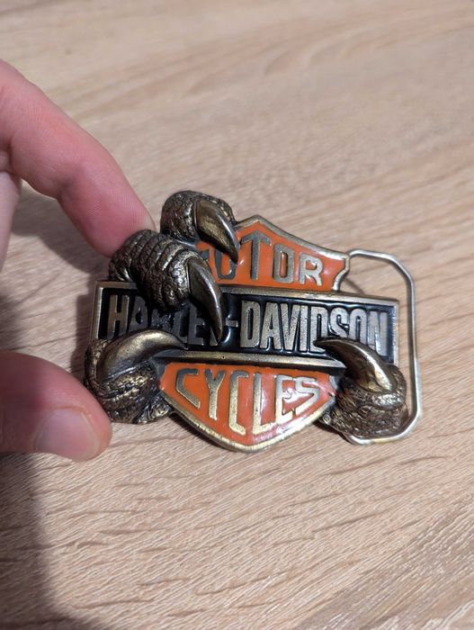 Пряжка для пояса Harley Davidson, оригинал, 1991 год