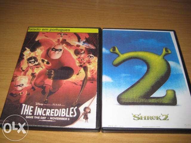 Shhrek2 e incredibles