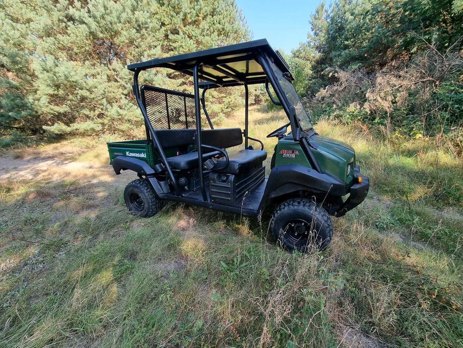 Kawasaki Mule 1000 diesel Trans 4010 4x4 Zarejestrowany polaris can am